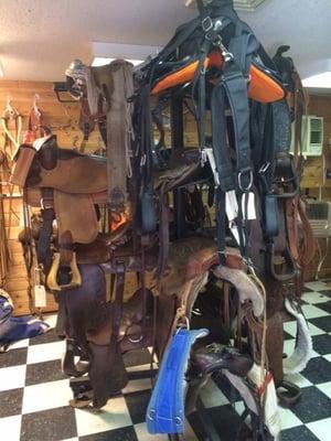 Used and Rebuilt saddles for sale.