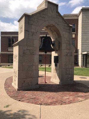 Liberty bell that all students ring when they become official Kohawks and they ring the bell on graduation day.