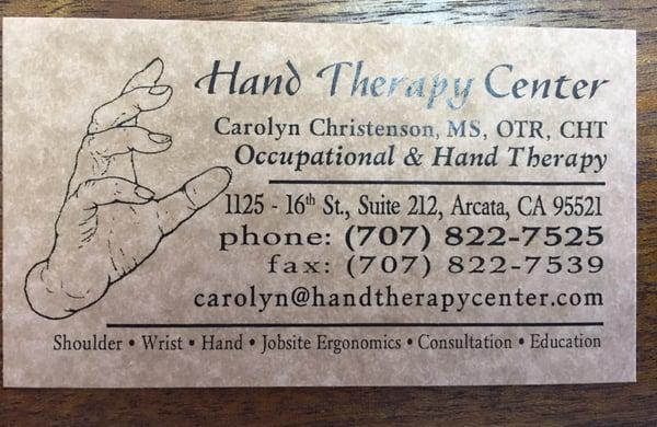 Hand Therapy Center