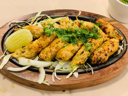 Chicken cheese Kabab