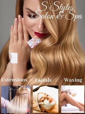 We specialize in Extensions, Facials and Waxing.