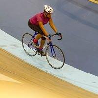 Riding the indoor track at CSUDH campus