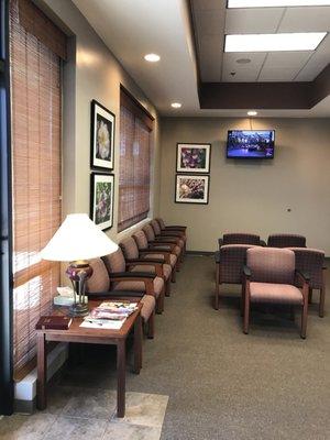 Lobby of Premier Surgical North office on Conner Road