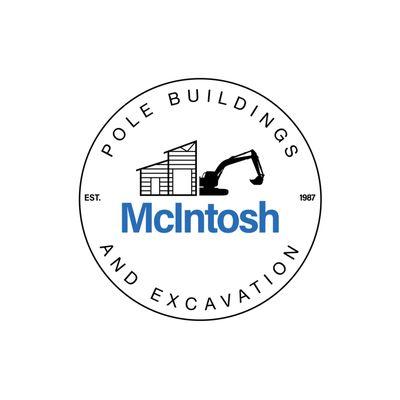 Logo Design for McIntosh Pole Buildings and Excavation.