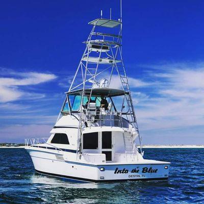 Charter boat Into the Blue 46ft. Bertram Sport fisher