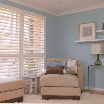 Custom Wood Shutters - Plantation