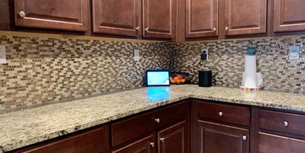 Beautiful backsplash