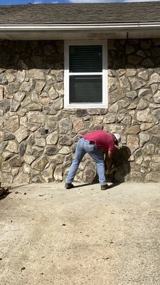 Trabajos de piedras