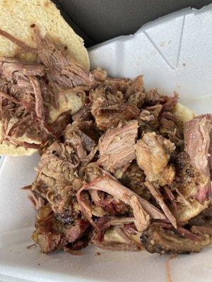 Brisket sandwich