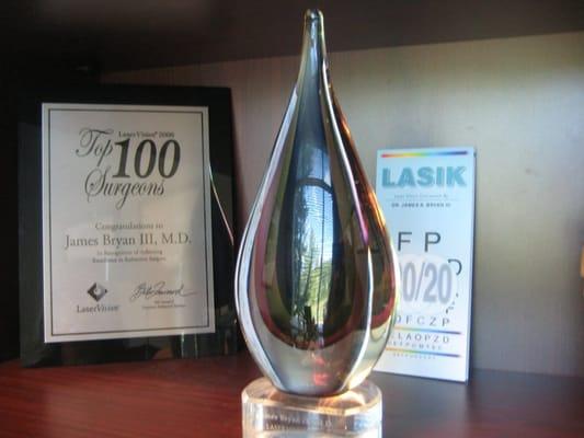 Outstanding LASIK surgeon awards