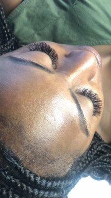 Russian Volume eyelash extensions