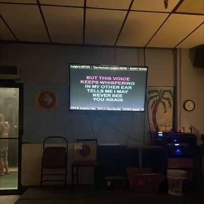 Karaoke every night!