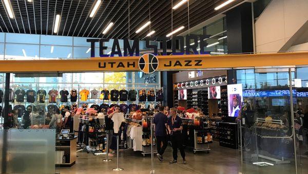 Utah Jazz Team Store Main Entrance