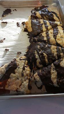 Almond joy scones