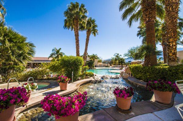 Miracle Springs Resort & Spa Courtyard of 8 Hot Natural Mineral Pools!!