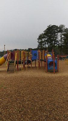 One of the playscapes