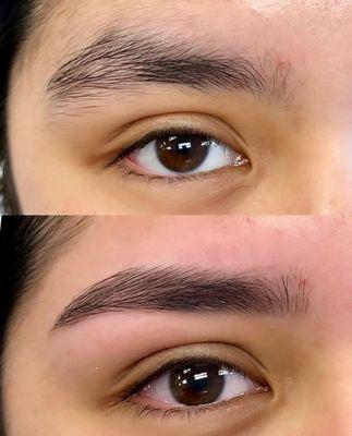 Brow waxing (design)