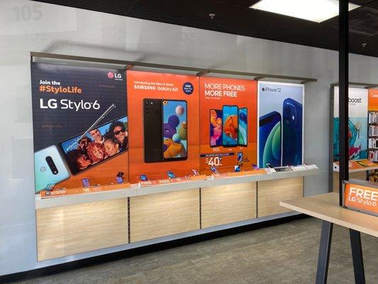 All phones available at boost mobile