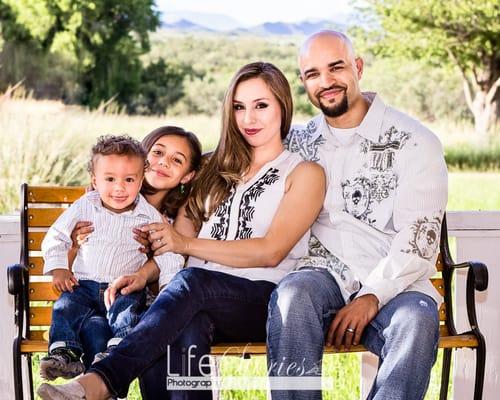 A family photo session shot at Empire Ranch, Sonoita, AZ.  Captured by Life Stories Photography.