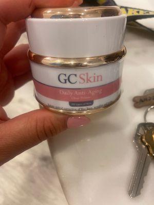 GC skins ... best face cream I've tried in a long time ... will never stop using it and the Doctor is so nice