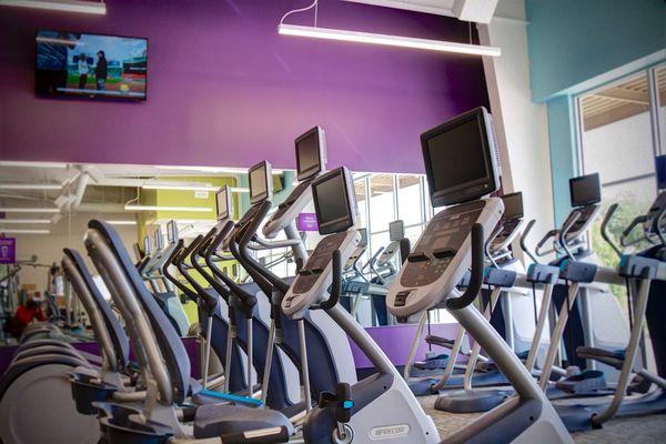 Cardio with TVs