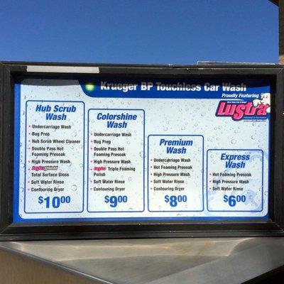 Car Wash Options