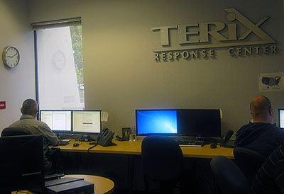 A TERiX response center in California, 2012.