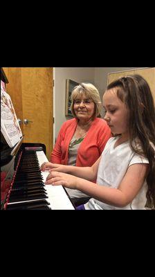 Betty Turner, piano instructor