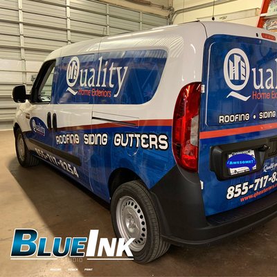 Vehicle Partial Wrap / Quality Home Exterior