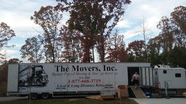 The Movers, Inc. has the professional staff and equipment necessary for you next move.