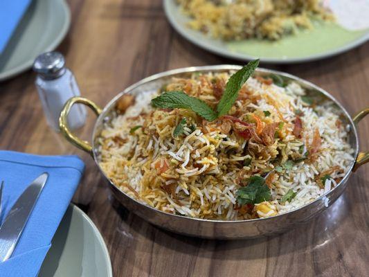 Vegan biryani