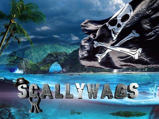 Scallywags plays 4-10 players and is AWESOME