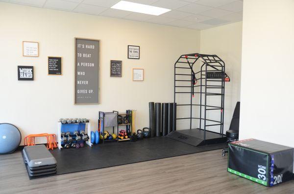 Physical therapy gym