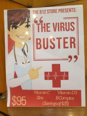 Are you traveling then you need The Virus Buster!