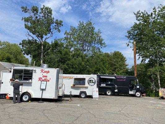 Rose's Spring Rolls Food Truck at the Kittery Food Truck Pod.