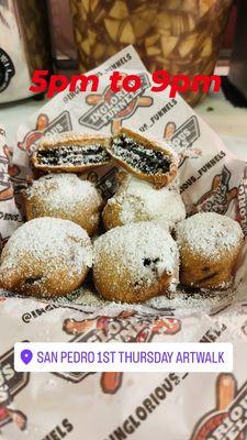 Deep fried Oreos