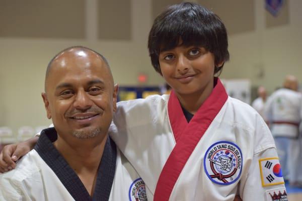 Head instructor and his son