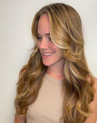 Balayage hi lights