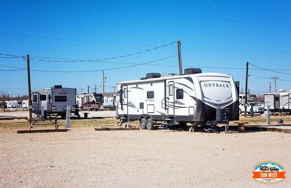 70' Back-in RV Spots