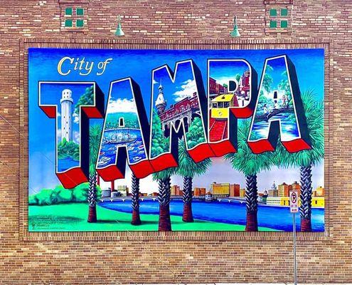 Iconic Mural of Tampa is nearby