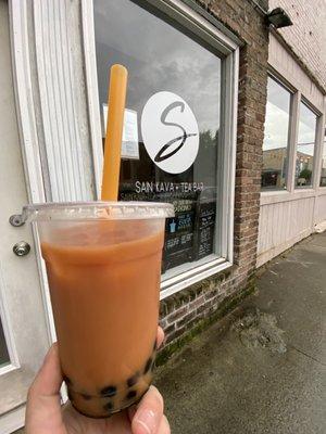 Neo Thai Tea with boba!