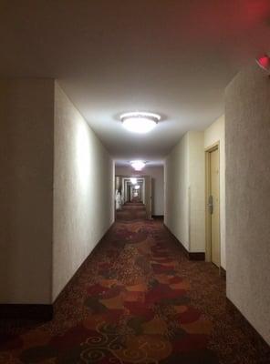 The mile long hallway