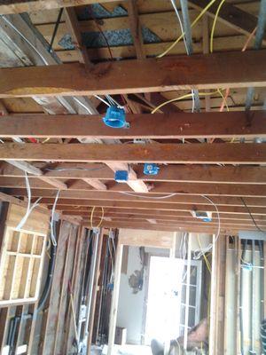 Rewiring home for a customer