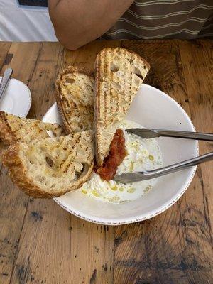 Stracciatella Caprese Dinner