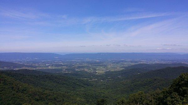 Nearby Shenandoah National Park Big Meadows Lodge View