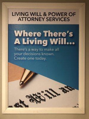 Living Will & Power of Attorney