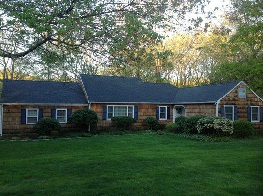 Tamko Heritage Architectural Roof Shingle Installation Rustic Black