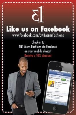 Like us on FaceBook