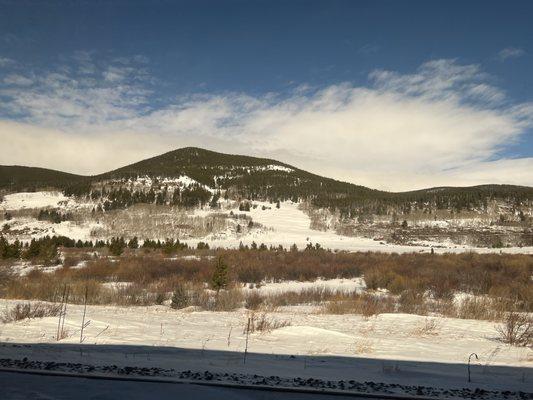 View from the train