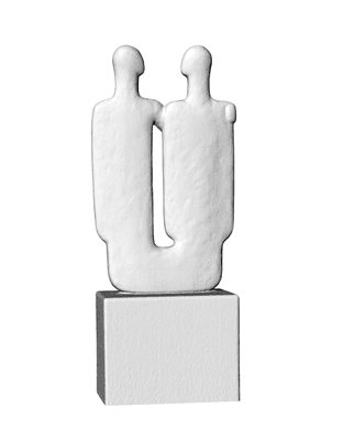 3D scan of award sculpture